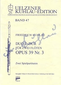 Syrinx Nr. 189
Friedrich Kuhlau
Duo D-Dur op.39,3
2 Flöten 

