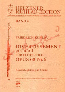 Syrinx Nr. 107
Friedrich Kuhlau
Divertissement cis-moll op.68,6