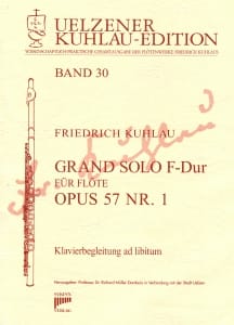 Syrinx Nr. 157
Friedrich Kuhlau
Grand Solo F-Dur Op.57,1
