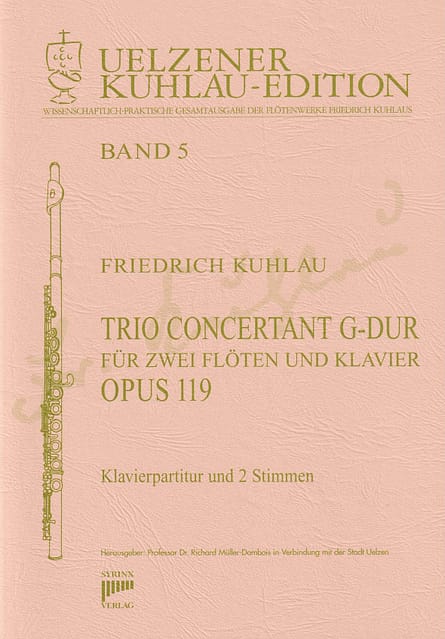 Syrinx Nr. 112 Trio Concertant G-Dur op. 119 für zwei Flöten und Klavier 2 Flöten / Klavier Friedrich Kuhlau