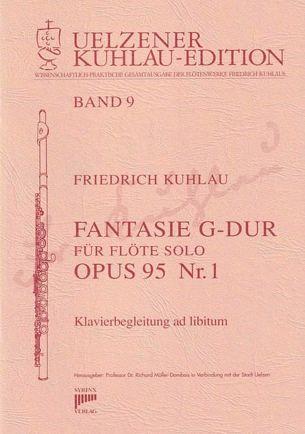 Syrinx Nr. 117 Friedrich Kuhlau Fantasie G-Dur op. 95,1 Flöte solo