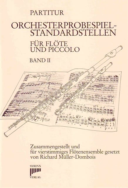 Syrinx Nr. 57 / Orchesterprobespiel-Standardstellen Band II (Partitur, Solo, 2., 3., 4. Stimme)