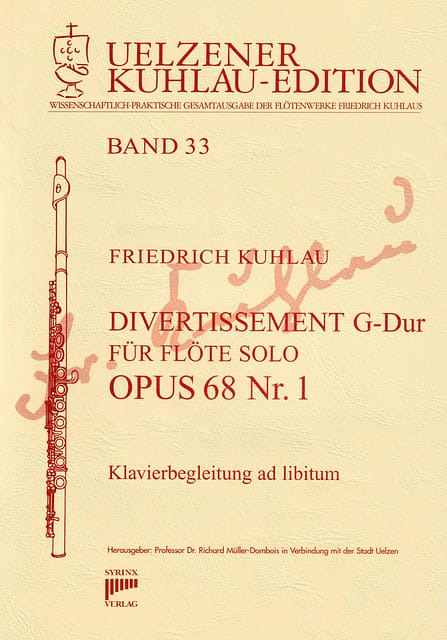 Divertissement G-Dur Op.68,1 Titel
