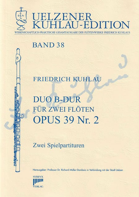 Syrinx Nr. 178 / Duo B-Dur für zwei Flöten op. 39 Nr. 2