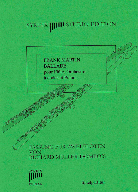 Syrinx Nr. 66 / Frank Martin Ballade (2 Flöten)