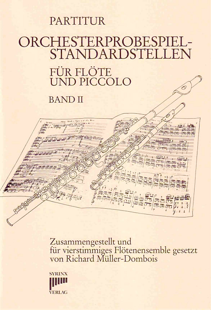 Syrinx Nr. 57 / Orchesterprobespiel-Standardstellen Band II (Partitur, Solo, 2., 3., 4. Stimme)