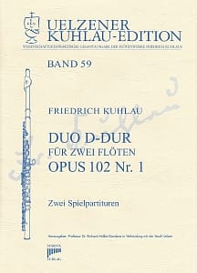 Syrinx Nr. 205
Friedrich Kuhlau
Duo D-Dur op.102,1
2 Flöten