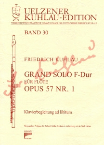 Syrinx Nr. 157
Friedrich Kuhlau
Grand Solo F-Dur Op.57,1
