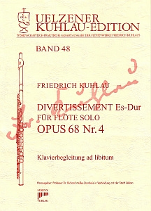 Syrinx Nr. 190
Friedrich Kuhlau
Divertissement Es-Dur Op.68,4
