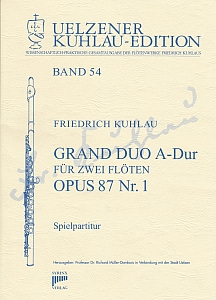 Syrinx Nr. 199
Friedrich Kuhlau
Grand Duo A-Dur op.87,1
2 Flöten