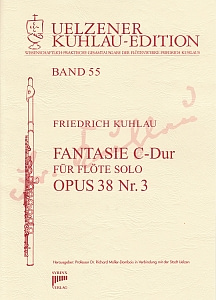 Syrinx Nr. 200
Friedrich Kuhlau
Fantasie C-Dur Op.38,3