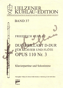 Syrinx Nr. 177
Duo Brillant D-Dur für Klavier und Flöte op. 110 Nr. 3

